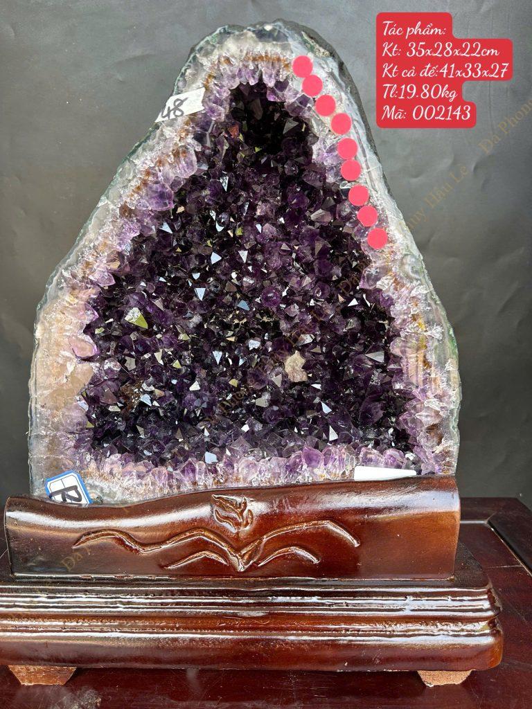 hốc thạch anh tím giá bao nhiêu
